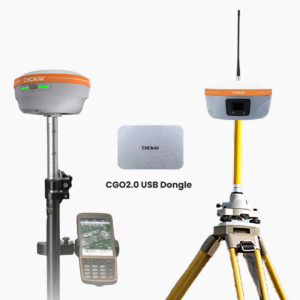 Paket Lengkap CHC GNSS iBase + i76 Rover Kit + Tripod +  CGO2.0 USB Dongle