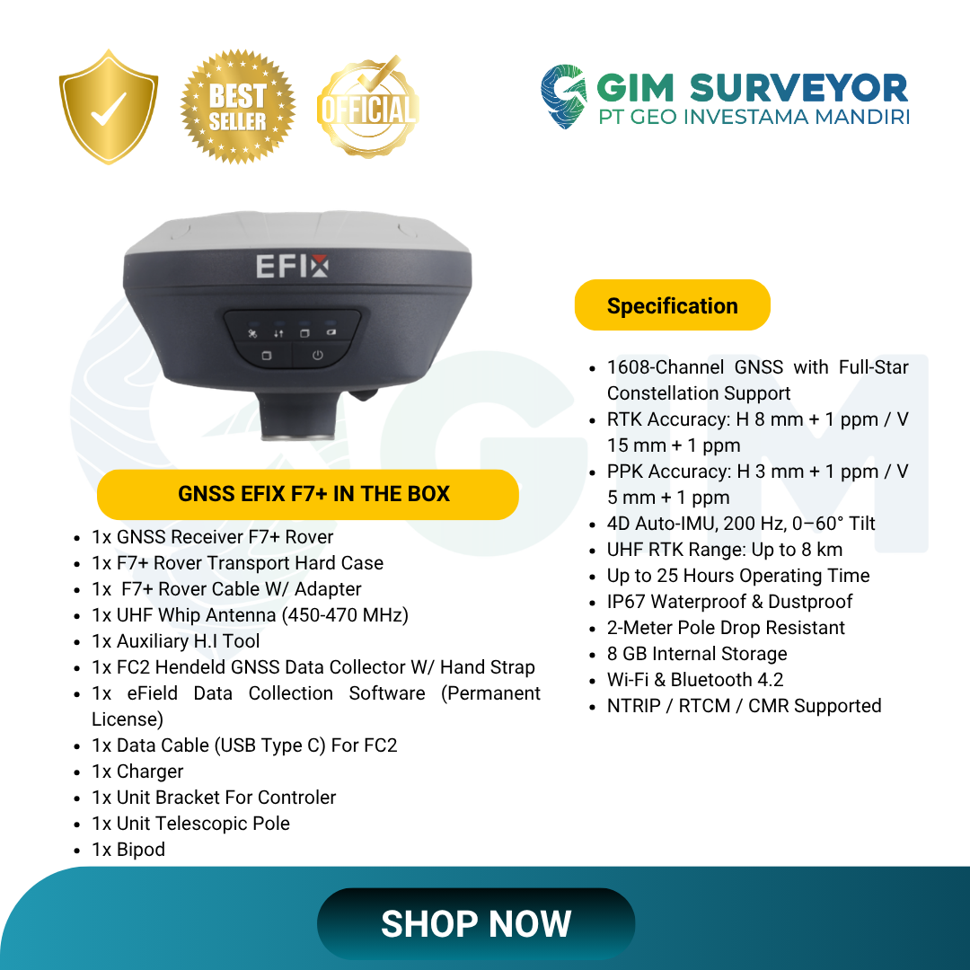 GNSS EFIX F7+ - Gambar 4