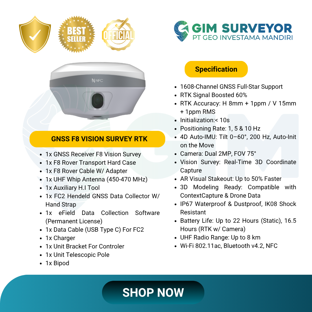 GNSS EFIX F8 VISION SURVEY - Gambar 5