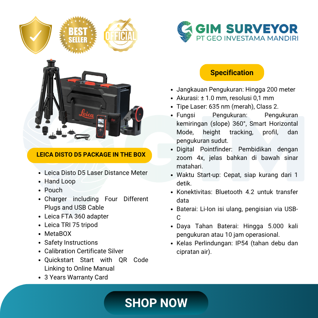 Leica Disto D5 Package - Gambar 6